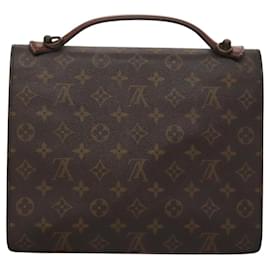Louis Vuitton-LOUIS VUITTON Monogram Monceau 28 Hand Bag M51185 LV Auth 112664-Monogram