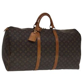 LOUIS VUITTON Monogram Keepall 60 Bolsa Boston M41422 LV Auth yk16870 Monograma