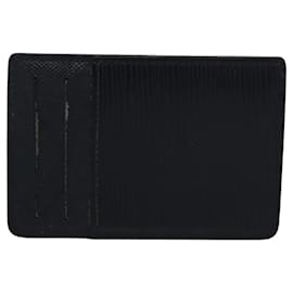 Louis Vuitton-LOUIS VUITTON Epi Neo Porte Cartes Pass Case Navy M67209 LV Auth 103419-Navy blue