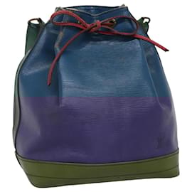 Louis Vuitton-LOUIS VUITTON Epi Toriko Color Noe ShoulderBag Red Blue Green M44084 Auth 110066-Red,Blue,Green