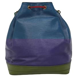 Louis Vuitton-LOUIS VUITTON Epi Toriko Color Noe ShoulderBag Red Blue Green M44084 Auth 110066-Red,Blue,Green