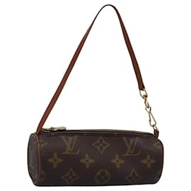 Louis Vuitton-LOUIS VUITTON Monogram Papillon Pouch LV Auth 110860-Monogram
