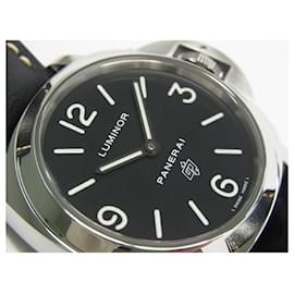 Panerai-PANERAI Luminor Base logo PAM00000 Q series Genuine goods Mens-Silvery