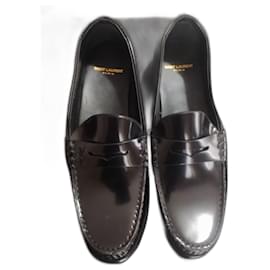 Saint Laurent-Loafers-Black