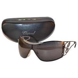 Chopard occhiali da sole Nero Argento