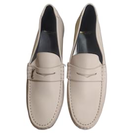 Saint Laurent-Loafers Slip ons-Beige