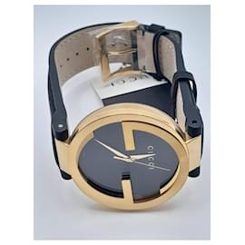 Gucci-YA133212-Black,Golden