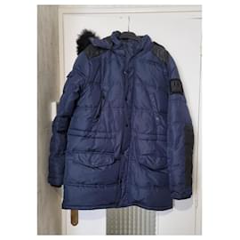 Redskins-Men Coats Outerwear-Navy blue