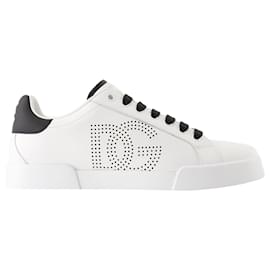 Dolce & Gabbana-Sneakers - Dolce&Gabbana - Leather - White-White