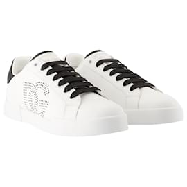 Dolce & Gabbana-Sneakers - Dolce&Gabbana - Leather - White-White