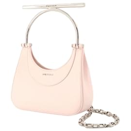 Alexander Mcqueen-Mini Cross Bar Purse - Alexander McQueen - Leather - Pink-Pink