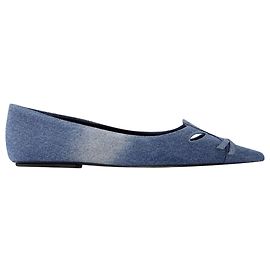 As ballerinas Kat - Marc Jacobs - Algodão - Azul Azul
