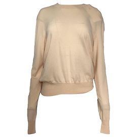 Bottega Veneta Strickpullover aus nude Kaschmir Braun Fleisch