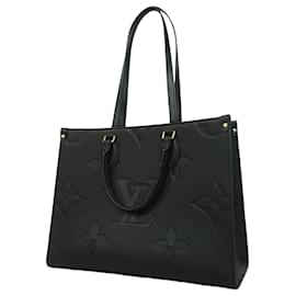 Louis Vuitton-Louis Vuitton Monogram Empreinte Tote Bag-Black