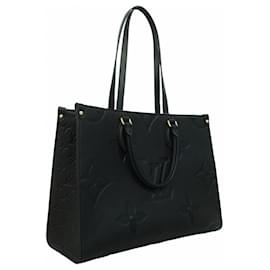 Louis Vuitton-Louis Vuitton Monogram Empreinte Tote Bag-Black