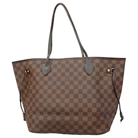 Louis Vuitton-Louis Vuitton Damier Neverfull MM Tote Bag-Damier ebene