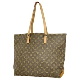 Louis Vuitton-Louis Vuitton Monogram Caballo Tote Bag-Brown