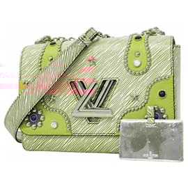 Louis Vuitton-Louis Vuitton Epi Twist MM Shoulder Bag-Red