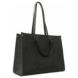 Louis Vuitton-Louis Vuitton Monogram Empreinte Tote Bag-Black