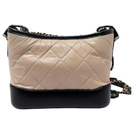 Chanel-CHANEL GABRIELLE PM SHOULDER BAG QUILTED LEATHER HAND BAG PURSE-Other