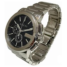 Gucci-Relógio Gucci G Chrono 101.2 Quartz Tamanho Grande-Outro
