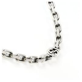 Gucci-Gucci Interlocking G Silver Necklace-Other