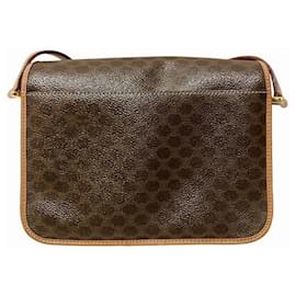 Céline-Celine Macadam Circle Bag-Brown