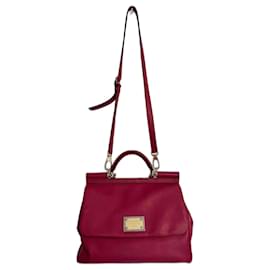 Dolce & Gabbana-Dolce & Gabbana Sicily large model bag-Fuschia