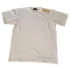Camiseta Valentino de algodão cor eggshell Fora de branco