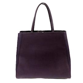 Fendi-Fendi Two Jours Tote Bag-Purple