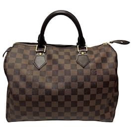 Louis Vuitton-Louis Vuitton Damier Speedy 30 Handbag-Damier ebene