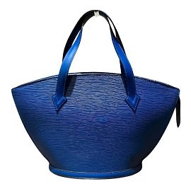 Bolsa de mão Epi Saint Jacques da Louis Vuitton Azul