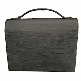 Louis Vuitton-Louis Vuitton Epi Monceau M52122 Shoulder Bag-Black