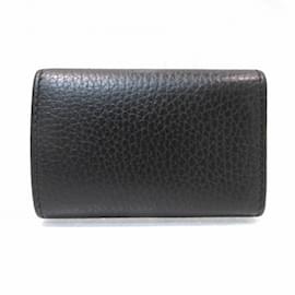 Gucci-Gucci GG Marmont 6-Key Case-Black