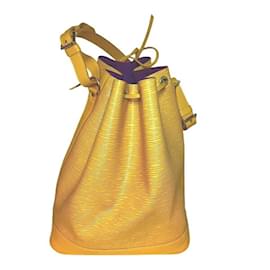 Louis Vuitton-Louis Vuitton Epi Noe M44009 Shoulder Bag-Yellow