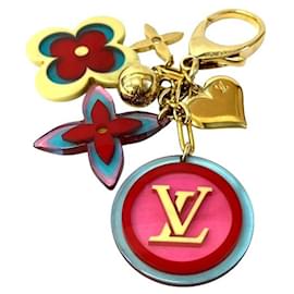 Louis Vuitton-Louis Vuitton Bijoux Sac Candy Bag Charm Keychain-Multiple colors,Golden