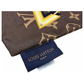 Louis Vuitton-Louis Vuitton Monogram Confidential Bandeau-Golden,Dark brown
