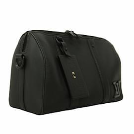Louis Vuitton-Louis Vuitton Aerogram City Keepall Shoulder Bag-Black