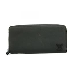 Louis Vuitton-Louis Vuitton Long Wallet Aerogram Zippy Horizontal M80334-Black