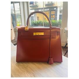 Hermès-Handbags-Brown