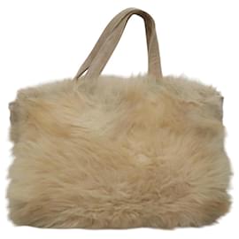 Autre Marque-Burberrys Blue Label Hand Bag Beige Auth 99203-Beige