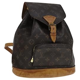 Louis Vuitton-LOUIS VUITTON Monogram Montsouris MM Backpack M51136 LV Auth ep7297-Monogram
