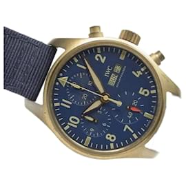 IWC-IWC Pilot's watch Chronograph 41 bronze IW388109 Mens-Blue