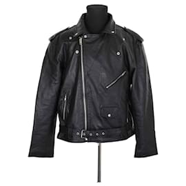Autre Marque-Leather jacket-Black