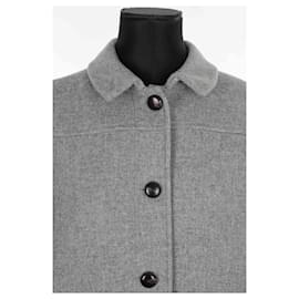 SéZane-Wool coat-Grey