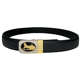 Céline-CELINE Belts T.cm 100 Leather-Black