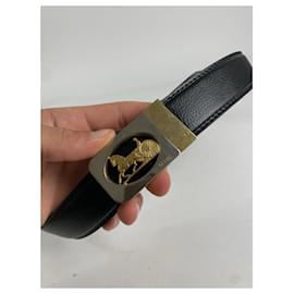 Céline-CELINE Belts T.cm 100 Leather-Black