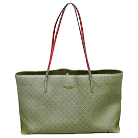 Gucci-Gucci Diamante Luxe 353397 Tote Handbag-Red
