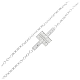 Tiffany & Co-Pulseira charm de dupla corrente Tiffany-Outro
