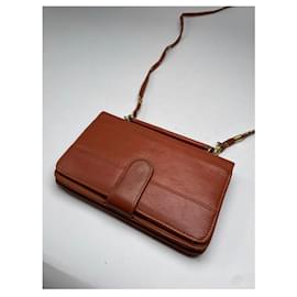 Autre Marque-UNKNOWN Handbags T.  Leather-Orange